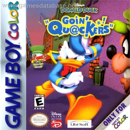 Cover Donald Duck - Goin' Quackers for Game Boy Color